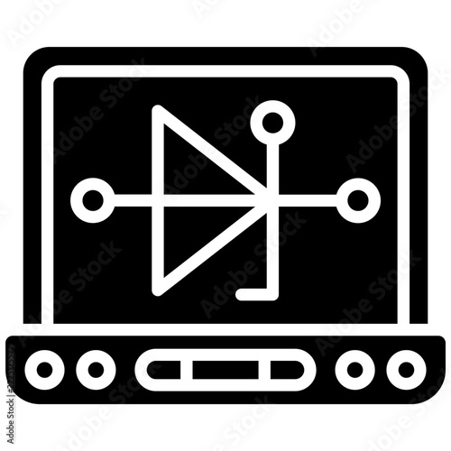 Zener Diode Icon