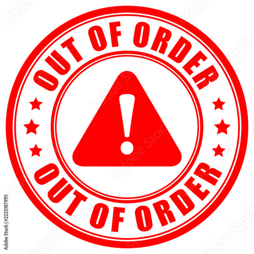 Out of order vector sign