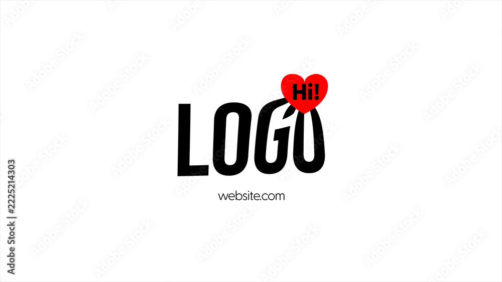 Kinetic Logo Motion Shapes Heart – Dynamic Logo Animation, Kinetic ...