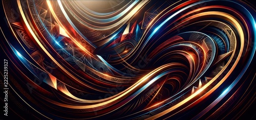 abstract fractal background
