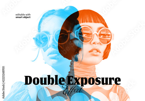 Double Exposure Photo Effect