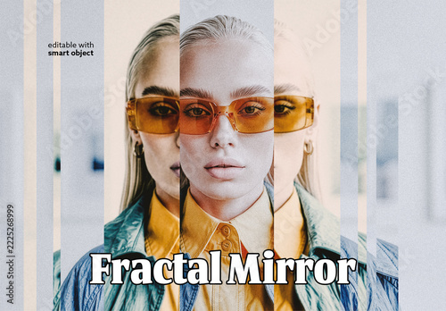 Fractal Mirror Photo Effect