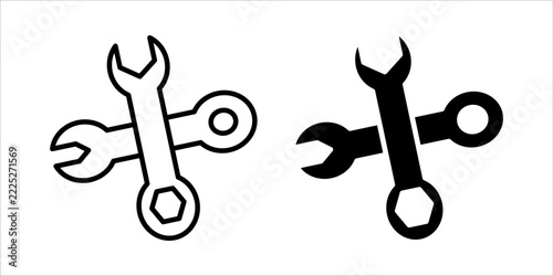 vector stock illustration of workshop tool icons