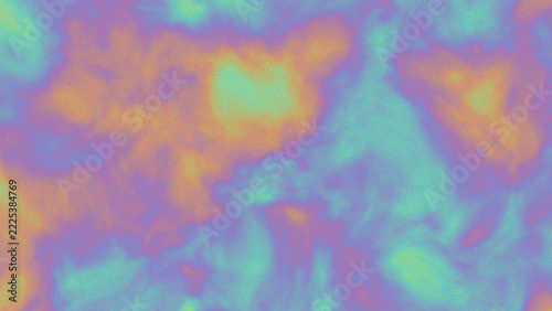 Colorful abstract granular background with flowing bright texture