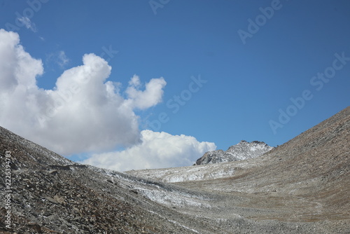 Beautiful landscapes of upper Himalayas