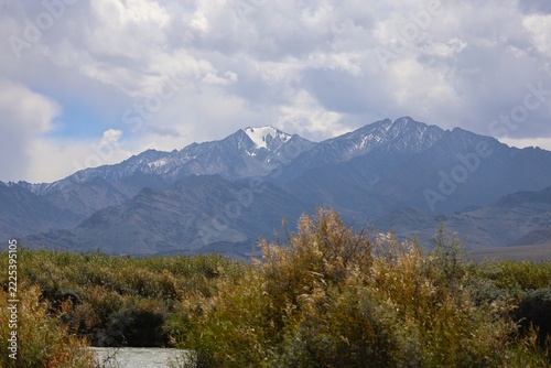 Beautiful landscapes of upper Himalayas