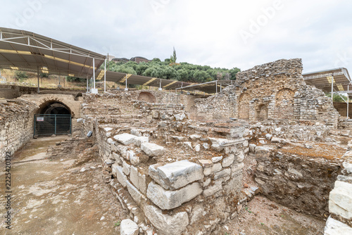 Metropolis Ancient City in Torbali, Izmir, Turkey, Archaeological Ruins and Ancient Greek and Roman Heritage