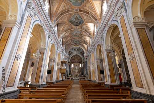 Interno della chiesa di Santa Maria delle Grazie a Campi Salentina - Lecce - Salento