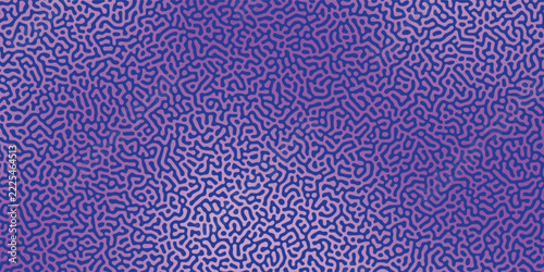 Vibrant Pink Gradient Turing Pattern Texture for Modern Tech and Biological Generative Vector Design. background eps10