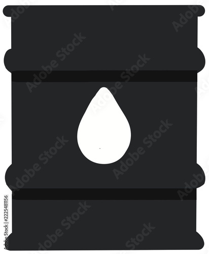 industrial oil barrels and drums with liquid drops