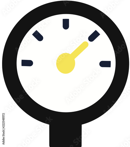 pressure gauge meter dial icons