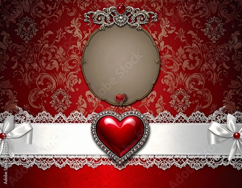 An elegant and luxurious template background with a gothic romance aesthetic.