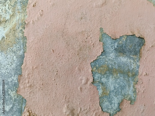 old painted wall
