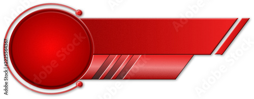 red colorful ribbons isolated