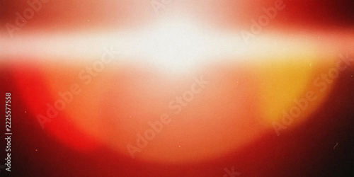 A bright horizontal white light streak crossing a warm, glowing red and orange gradient background, with subtle lens, flare effects and, grain texture