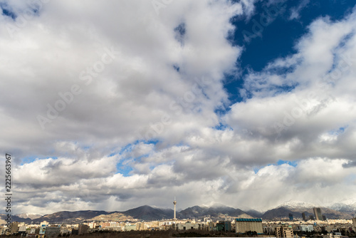 Establish shot of Tehran