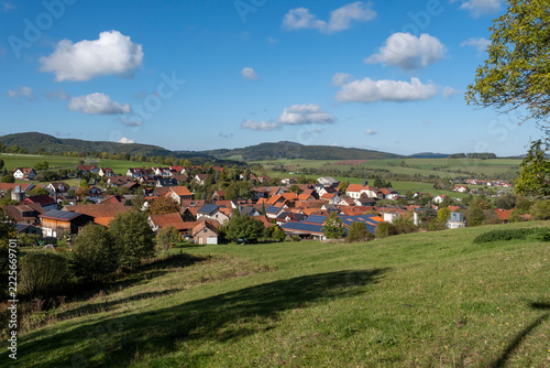 Reulbach, Rhön, im Herbst