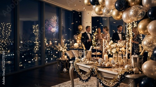 New Year party