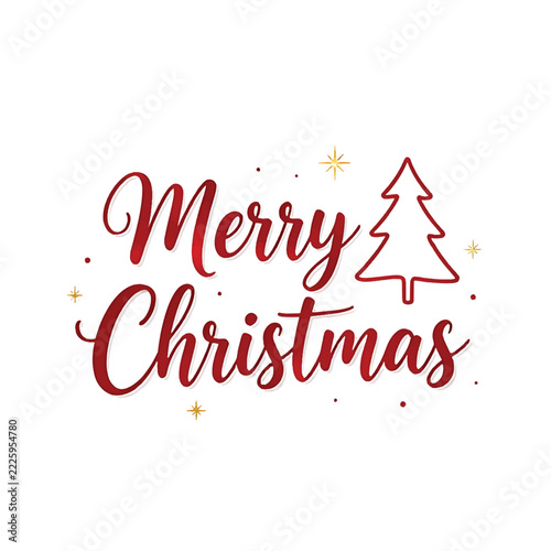 merry christmas lettering