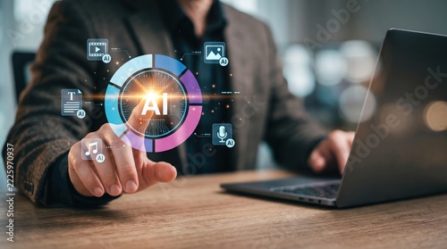 Technology consultant leverages generative AI, multimodal systems, and machine learning to drive workflow automation, creative content generation, and modern enterprise digital transformation.