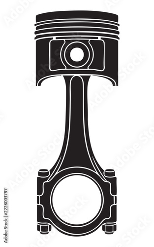 vector illustration of an old fashioned metal pipe