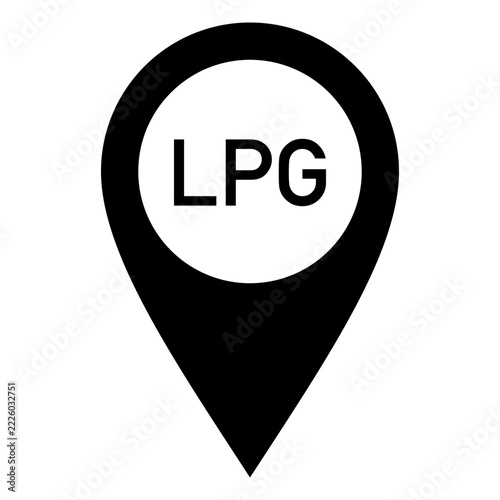 LPG und Kartenmarkierung