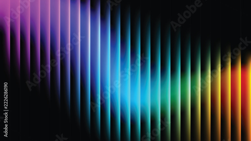 Abstract glowing rainbow vertical lines wallpaper