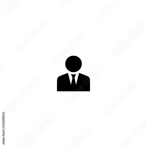 Witness icon. Solid black glyph of a witness for legal and law.