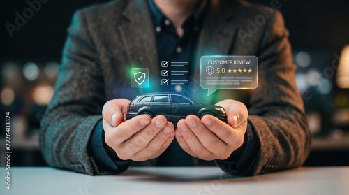 Customer service manager elevates vehicle ownership through automotive warranty solutions, quality assurance, after-sales maintenance support, five-star reviews, and trusted customer satisfaction.