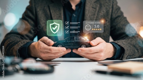 Customer service manager elevates vehicle ownership through automotive warranty solutions, quality assurance, after-sales maintenance support, five-star reviews, and trusted customer satisfaction.