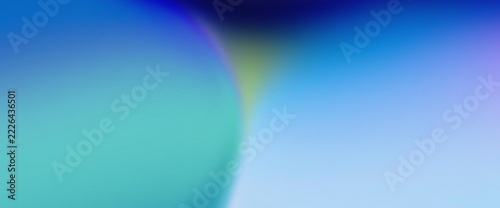 Blue and Cyan Blurred Gradient Texture Background with Grain