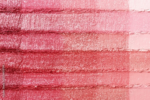 Pink Glitter Makeup Texture with Creamy Cosmetic Smears, Macro Background