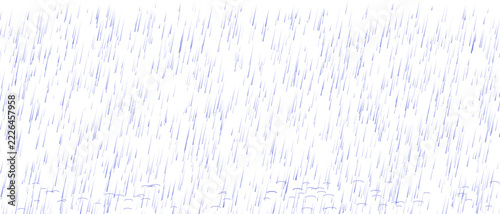 Premium rainy weather streaks effect on transparent background cut out