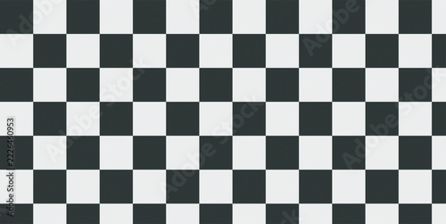 Black and White Checkerboard Seamless Pattern, Textured Geometric Checkered Background for Fabric, Textile, Fashion and Modern Design