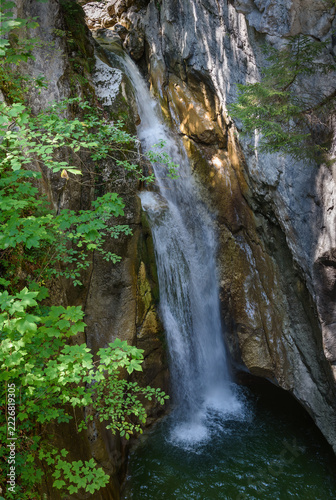 Tatzelwurm  Wasserfall