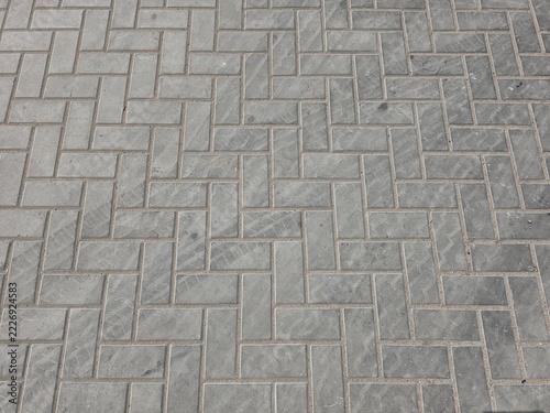 Typical Jeddah Walkway Paving