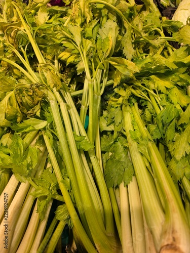 Stalks of Celery on a supermarket