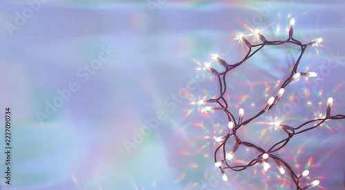 Festive abstract holiday backdrop. Space for text 