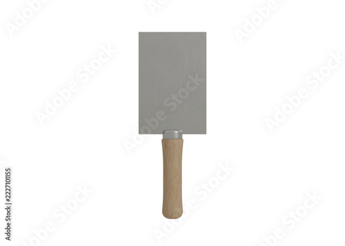 Scraper Mockup for Construction Product Branding