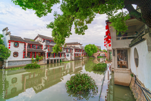 Photography Qibao ancient town in Shanghai