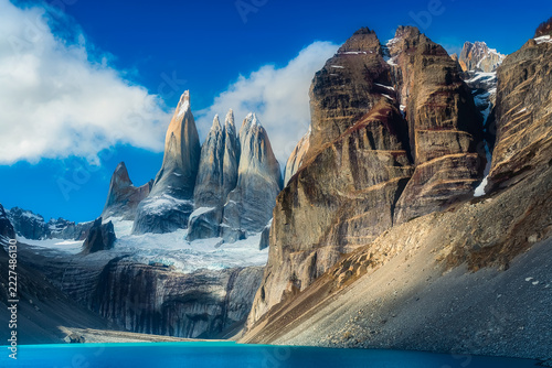 Der Berg  Cerro Torre in Patagonien