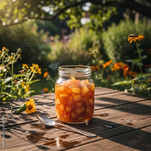 Sun-Kissed Preserve, Garden's Sweet Offering
