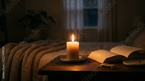 candle burning book