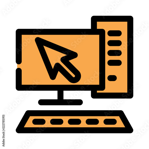 PC icon design template
