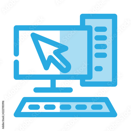 PC icon design template