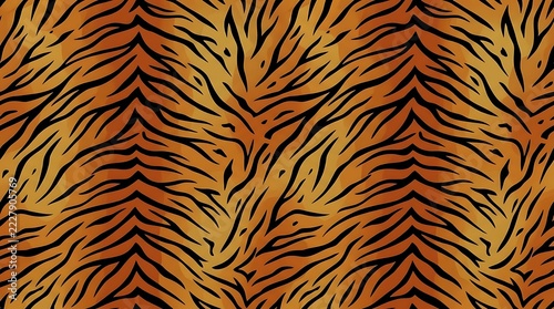 Tiger stripe textile design pattern seamless background vibrant