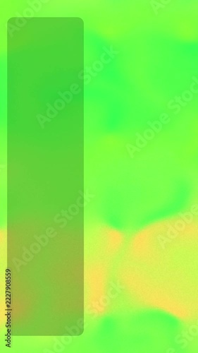 Abstract bright green and yellow gradient background with geometric rectangular shape texture.