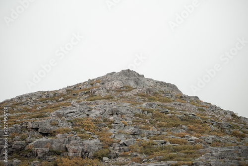top of the hill with autumn colours