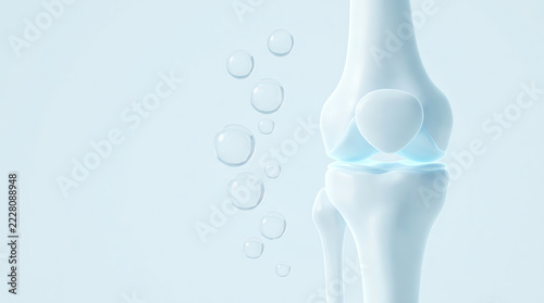 healthy bone human with Foods vitamin or Calcium, and Collagen, Medical food concept background 3d illustration. (1)