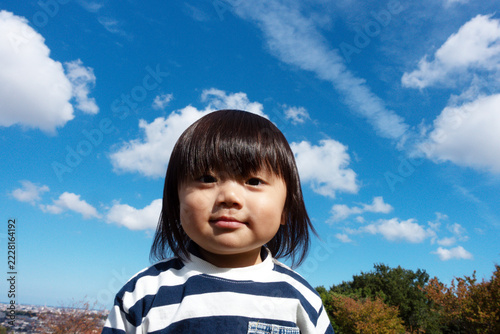 男の子
